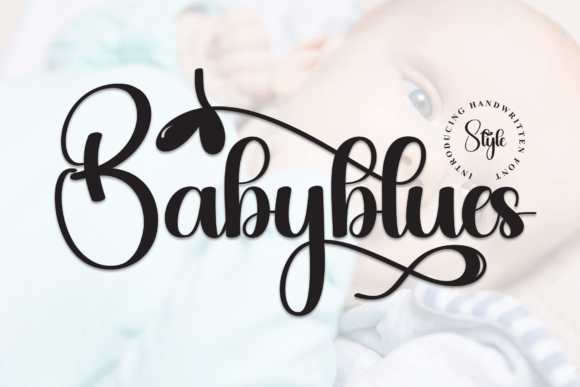 Babyblues: A Handwritten Font for Editorial Warmth