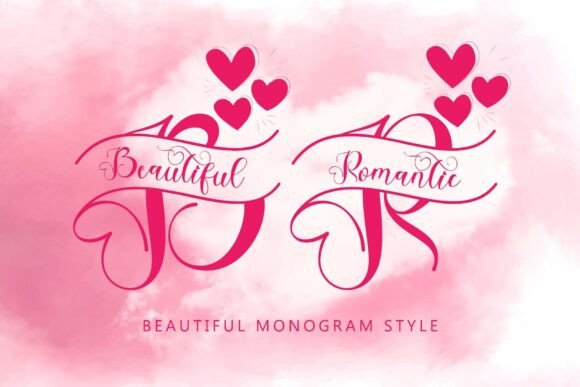 Beautiful Romantic Monogram: A Font Worth Testing