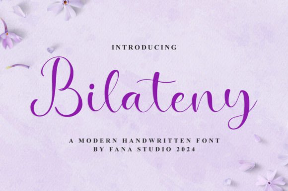 Bilateny: A Stylish Script Font