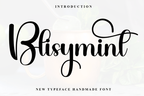 Blisymint: A Refined Handwritten Font