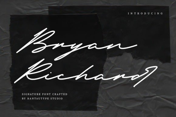 Bryan Richard: A Font of Elegance