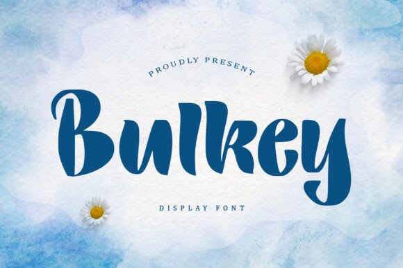 Bulkey: A Handwritten Script Font for Modern Digital Interfaces