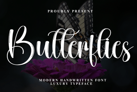 Butterflies Font Review: A Web Designer’s Take on Elegant Script Typography