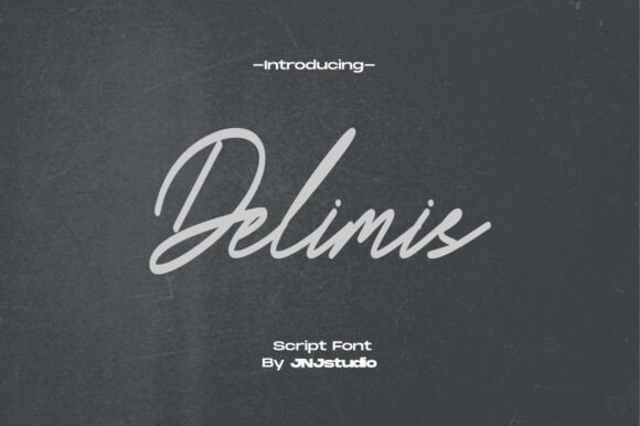 Delimis Font: A Web Designer's Take on Elegant Digital Script