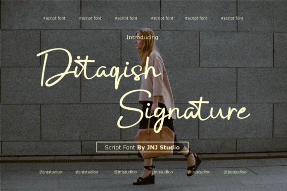 Ditaqish Signature: A Campaign Designer’s Review of This Script Font