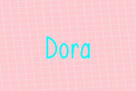 Dora: A Handwritten Font That Builds Trust for Your Small Business