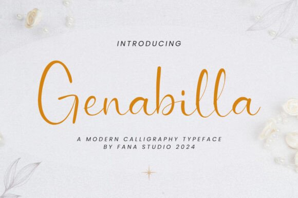Genabilla Script: A Font That Brings Warmth to Branding