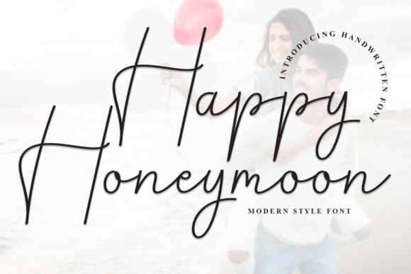 Happy Honeymoon Font for Business