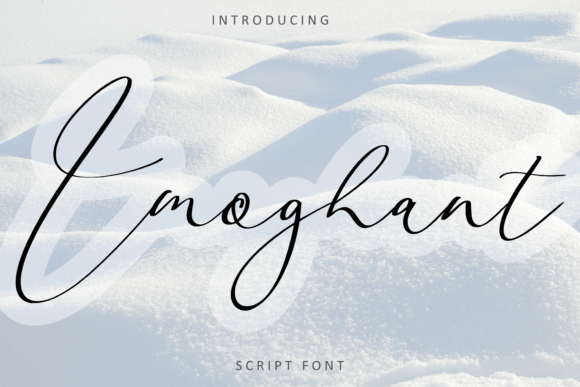 Imoghant: A Sophisticated Script Font