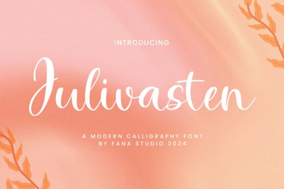 Julevasten: A Script Font for Polished Branding