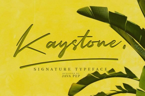 Kaystone: A Font for Impactful Campaigns