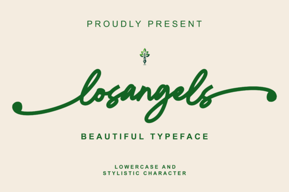 Losangels Font: A Handcrafted Script for Modern Web Design