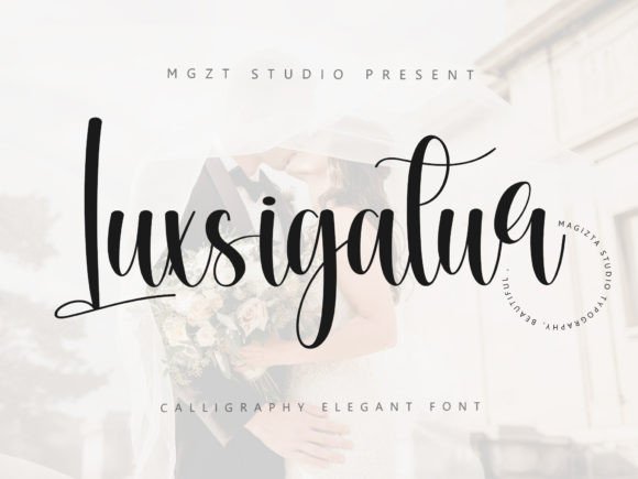 Luxsigatur Brings Elegant Script Styling to Campaign Design