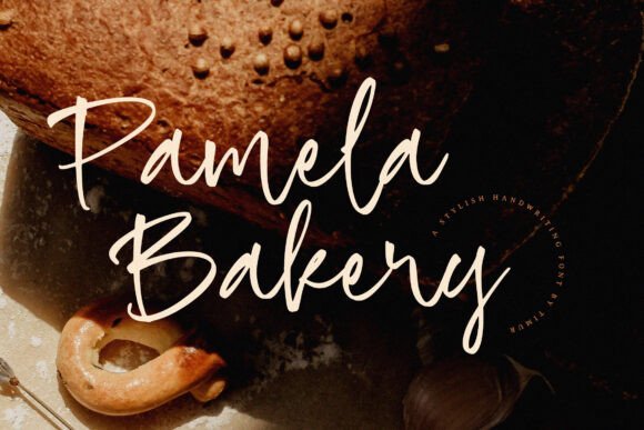 Pamela Bakery: A Handwritten Script Font with Digital Grace