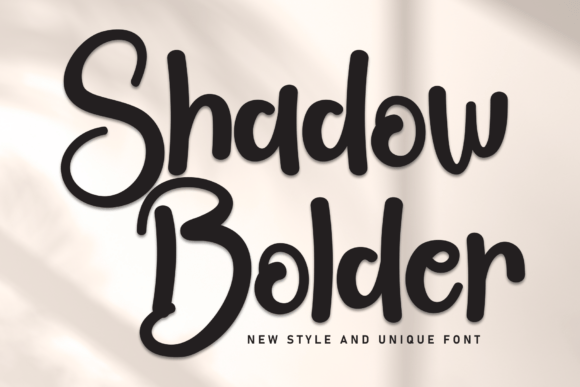 Shadow Bolder Typeface Review for Web Designers