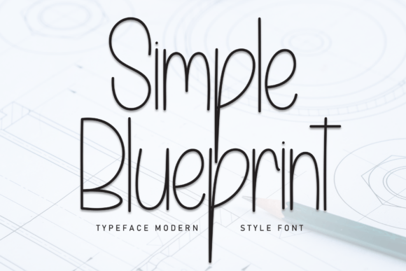 Simple Blueprint: A Handwritten Font with Editorial Warmth