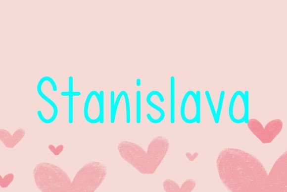 Stanislava: A Whimsical Script Font for Editorial Design