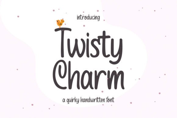 Twisty Charm: A Handwritten Font That Works Hard for Your Craft Business
