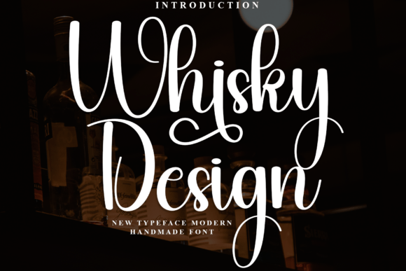 Whisky Design: A Script Typeface for Editorial Storytelling
