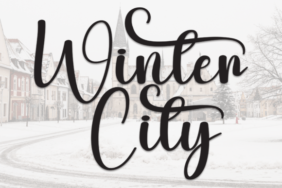 Winter City: A Display Font Built for Digital Branding and Web Design