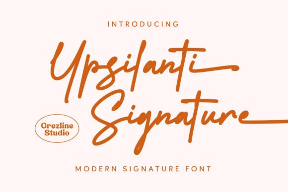 Ypsilanti Signature Font for Business